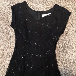 Jody California black formal dress
